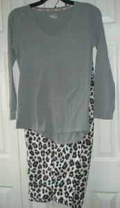 Ladies Pajama Set Animal Print Size Large Joe Boxer - Picture 1 of 2