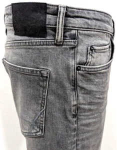 Pantalones de mezclilla ajustados ALLSAINTS gris Rex para hombre talla W 32 L 27,5 con dobladillo * - Imagen 1 de 12