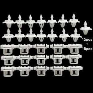 30X clips de moldeo de puerta de automóvil sujetador de falda lateral para Mercedes Benz - Imagen 1 de 12
