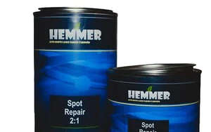 Juego de 1,5 L de barniz de barco de poliuretano 2K blanco brillante para rollo + pintura - Imagen 1 de 1