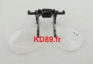 Horotec 00.255 Loupe binoculaires de précisions pour lunettes d'horloger - Picture 1 of 3