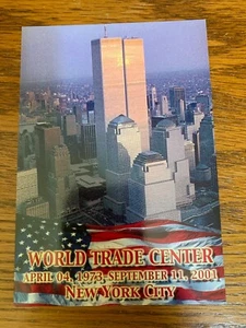 World Trade Ceneter Commemorative Postcard NEW unposted - Bild 1 von 2