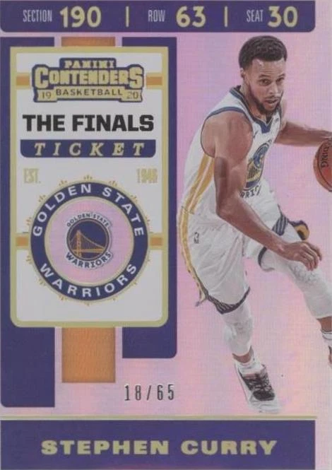 2019-20 Panini Contenders - Stephen Curry #92