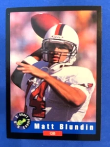 NFL - Matt Blundin 1992 Classic Draft Picks Rookie Card - Chiefs - Picture 1 of 2