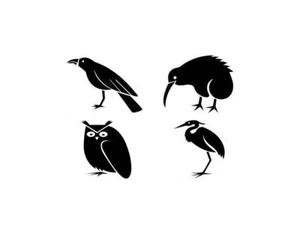 Wild Birds Custom Notecards ~ Pack of 5 (Blank) by Gifted Pet Creations - Picture 1 of 5