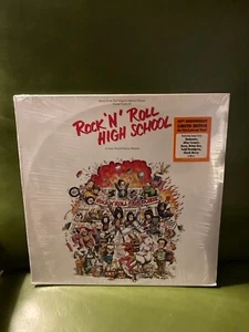 Rock ’N’ Roll High School Soundtrack LP Red Vinyl 40th Anniversay NEW Ramones - Picture 1 of 2