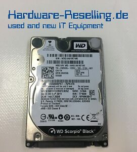 Western Digital Dell 500GB 2,5" 7.2K SATA WD5000BPKT-75PK4T0 0N3VG