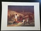 affiches 1950 peintures de Goya : LA FUSILLADE DU 3 MAI 1814 et L'INQUISITION 