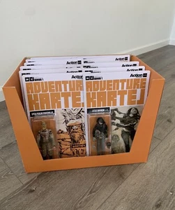ThreeA 3A Adventure Kartel Series 1 w outer box, incomplete,10 figures - Picture 1 of 9