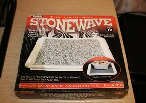 The Original Stonewave Microwave Warming Plate As Seen On TV OPEN BOX 1997 EMSON - Picture 1 of 10