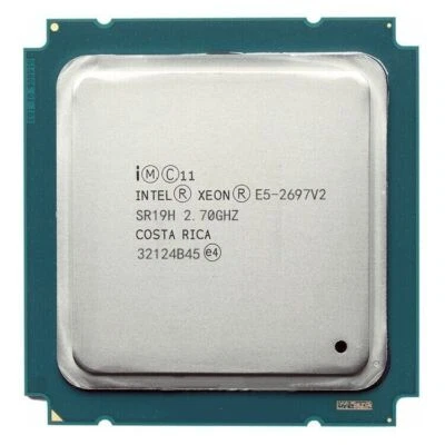 Intel Xeon E5-2697 V2 2.7GHz SR19H 12-Core 24 Threads LGA 2011 CPU Processor - Image 1 of 2