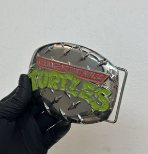 Vintage 2012 Teenage Mutant Ninja Titles Belt Buckle - Picture 1 of 4