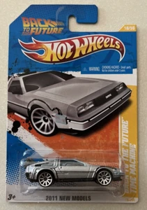 2011 Hot Wheels New Models Back To The Future Time Machine - Picture 1 of 2