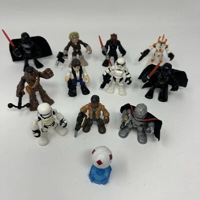 12 Playskool Hasbro Star Wars Galactic Heroes Figures Lot Ithano Captain Phasma - Image 1 of 4