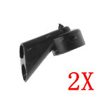 2Pcs Window Windscreen Washer Spray Jet Nozzle Rear For Audi A3 A4 A6 Q7 2007-15