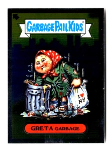 Cubo de basura cromado Topps Series 4 2021 niños #141b GRAN basura - Imagen 1 de 4