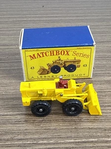 Vintage By Lesney Matchbox Series No. 43 Aveling Barford Tractor Mint In Box - Picture 1 of 13