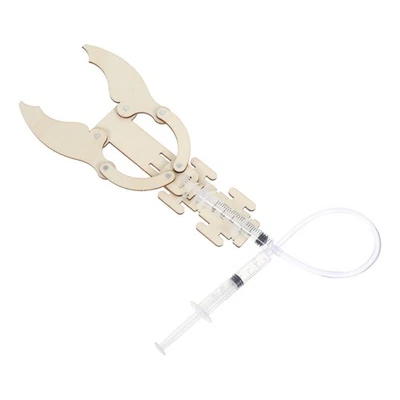  3 Sets Hydraulic Robot Arm Robotic Hand DIY Bionic Model Science Toy - Image 1 of 4