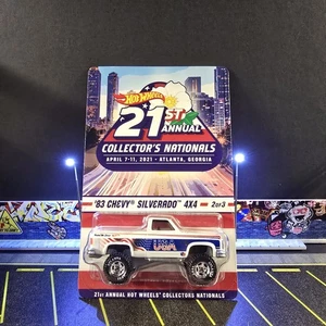 🔥Hot Wheels🔥 83 Chevy Silverado 4x4 21st Annual Collectors Nationals 2 Of 3 - Bild 1 von 7