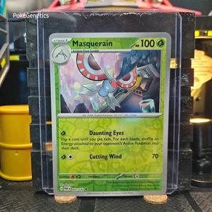 Masquerain Paradox Rift Reverse Holo Pokémon TCG 002/182 Scarlet Violet Uncommon - Picture 1 of 6