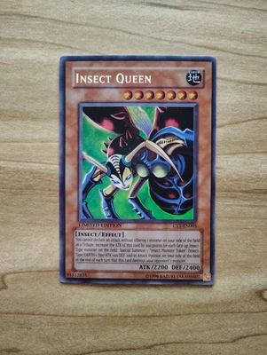 Yu-Gi-Oh! - Insect Queen - CT1-EN005 - Secret Rare - ( Misprint ) - Image 1 of 4