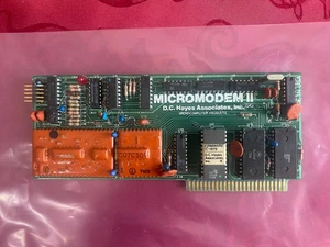 ✅ ⌘ Computadora Apple II, Hayes MicroModem II - Imagen 1 de 2