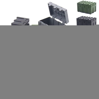 Military Weapon Pack Machine Gun Weapon Case Box Building Blocks Toy Figures Set - Image 1 of 4