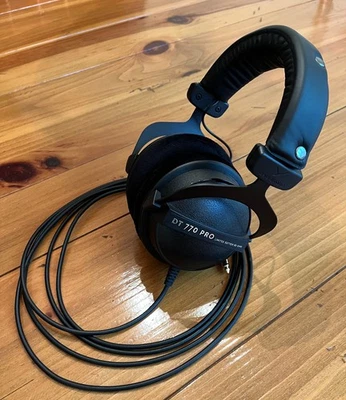 Beyerdynamic DT 770 Pro Limited Edition 80 Ohm Studio Headphones Black Excellent - Image 1 of 4