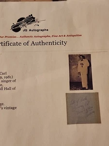 Signed d.1981 SONNY TIL & THE ORIOLES Vocal Soul Group Rock N Roll Hall Of Fame - Picture 1 of 7