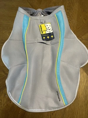 RUFFWEAR Swamp Cooler Dog Cooling Vest Graphite Gray Sz Large Hiking - Изображение 1 из 4