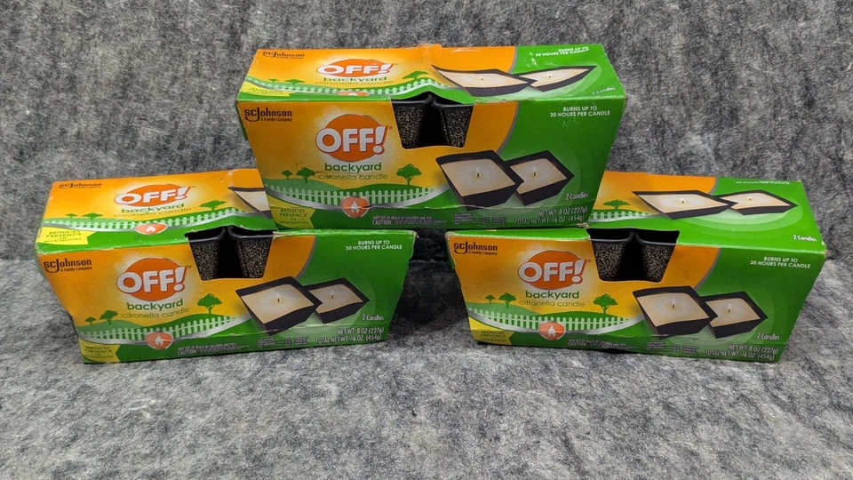 🔥3 NEW🔥 OFF! Backyard Citronella Candle Ambiance Enhancing Centerpiece 2/pk - Image 1 of 4