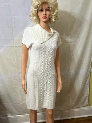 Платье Barn белый свитер платье женщин размер средний - Изображение 1 из 4