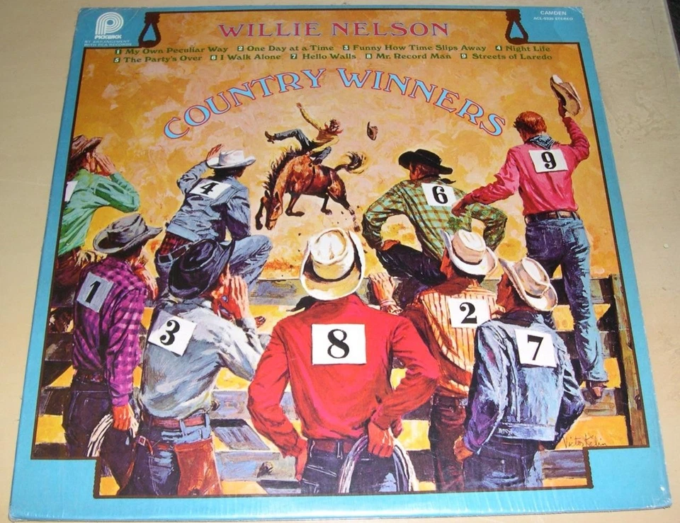 WILLIE NELSON - Country Winners (LP, 1973) Very Good+ - Image 1 of 1