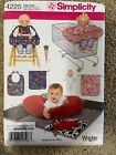 Baby Shopping Cart & Seat Cover Quilt Bib Simplicity 4225 Sewing Pattern