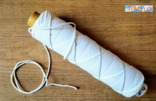CANDELE - 7 metri stoppino per candele - 3mm