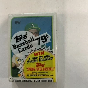 1988 Topps BB Cello Pack JOSE CANSECO ON TOP Oakland Athletics ⚾️♨️B - Bild 1 von 4