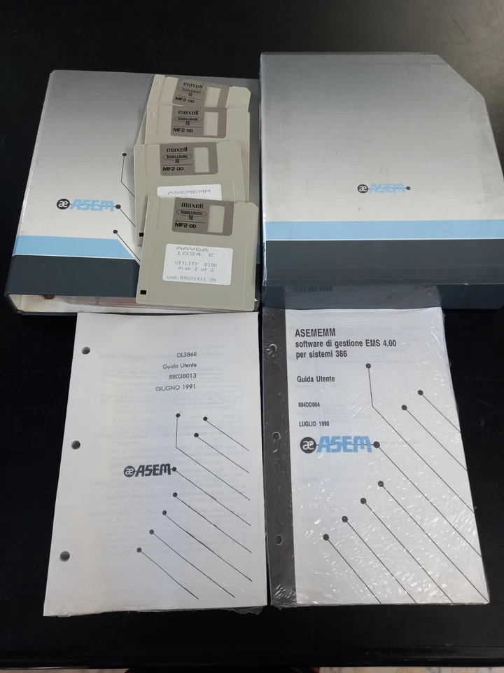 ASEMM MANAGEMENT SOFTWARE EMS 4.00 FÜR SYSTEME 386 VINTAGE COMPUTER - Bild 1 von 1