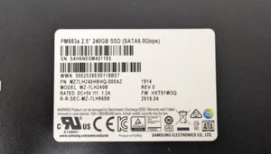 New, Samsung, MZ7LH240HBHQ-000AZ, 240GB SSD 2.5 INCH SATA PM893 6Gb/s SED - Picture 1 of 3