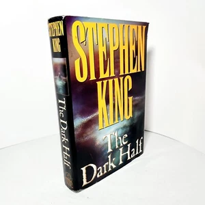 The Dark Half by Stephen King 1989 Hardcover Book First Edition Third Printing - Picture 1 of 24