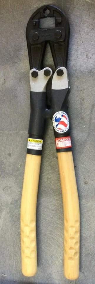 Reliable Equipment REL-K58 Manual Compression Tool 6T Kearny Seat K 5/8 Nose Die - Image 1 of 4