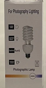 135W 5500K 220V Photo Light Studio Video Daylight Lamp E27 LED Corn Bulb - Picture 1 of 3
