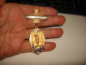 GAST 1934 Toronto Centenary Canadian National Exhibition Pin Medal Birks Ellis - Bild 1 von 9