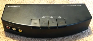 Radio Shack Stereo Audio Video Edit Selector 3 Input 2 Output No 15-1587 - Picture 1 of 5
