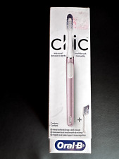 BEST SELLER!!!!! Oral-B Clic Manual Toothbrush Rose Quartz - NIB