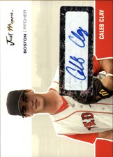 2007 Just Autographs Signatures #10 Caleb Clay 