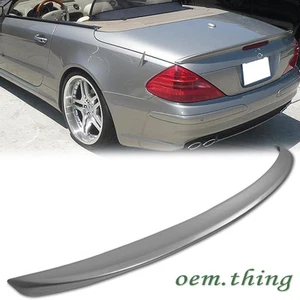 PAINTED Fit FOR Mercedes Benz R230 Convertible Rear Trunk Spoiler SL ABS #775 - Picture 1 of 1