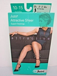 Pantimedias transparentes atractivas Juzo CT 10-15 mmHg - Imagen 1 de 3