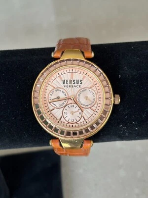 Versus by Versace Women's SOS050015 Multifunction Rose Gold-Tone Watch - Working - Image 1 of 4