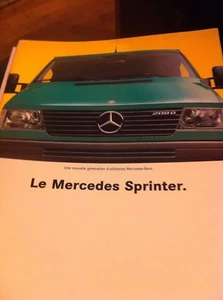 BROCHURE  MERCEDES SPRINTER  MODELE   FRANCAIS  28  PAGES  1995 - Picture 1 of 1