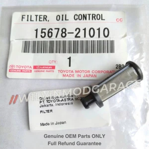 Genuine Japan OEM Oil Control Valve Filter 15678-21010 Fits 05-19 Toyota Yaris - Foto 1 di 4